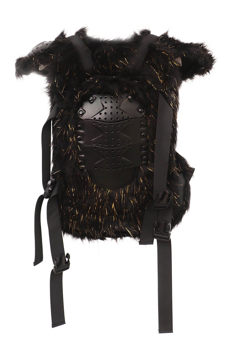 EMBRYO Cyber Faux Fur Warrior Vest