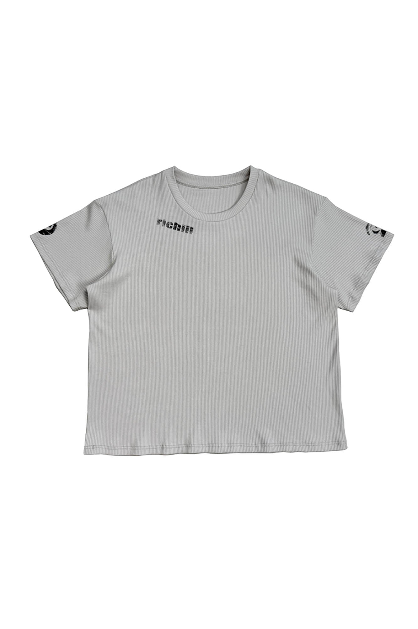 RICHILL My Smile ls A Rifle Ribbed T-Shirt
