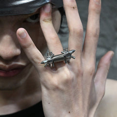 ILLUSORY Ex Machina Adjustable Rivet Ring
