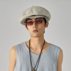 GONGHE REPUB Retro Washed Octagonal Hat