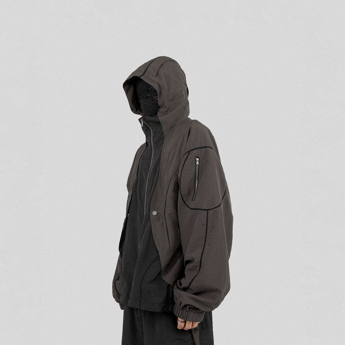 UNDERWATER Wasteland Deconstructed Windbreaker