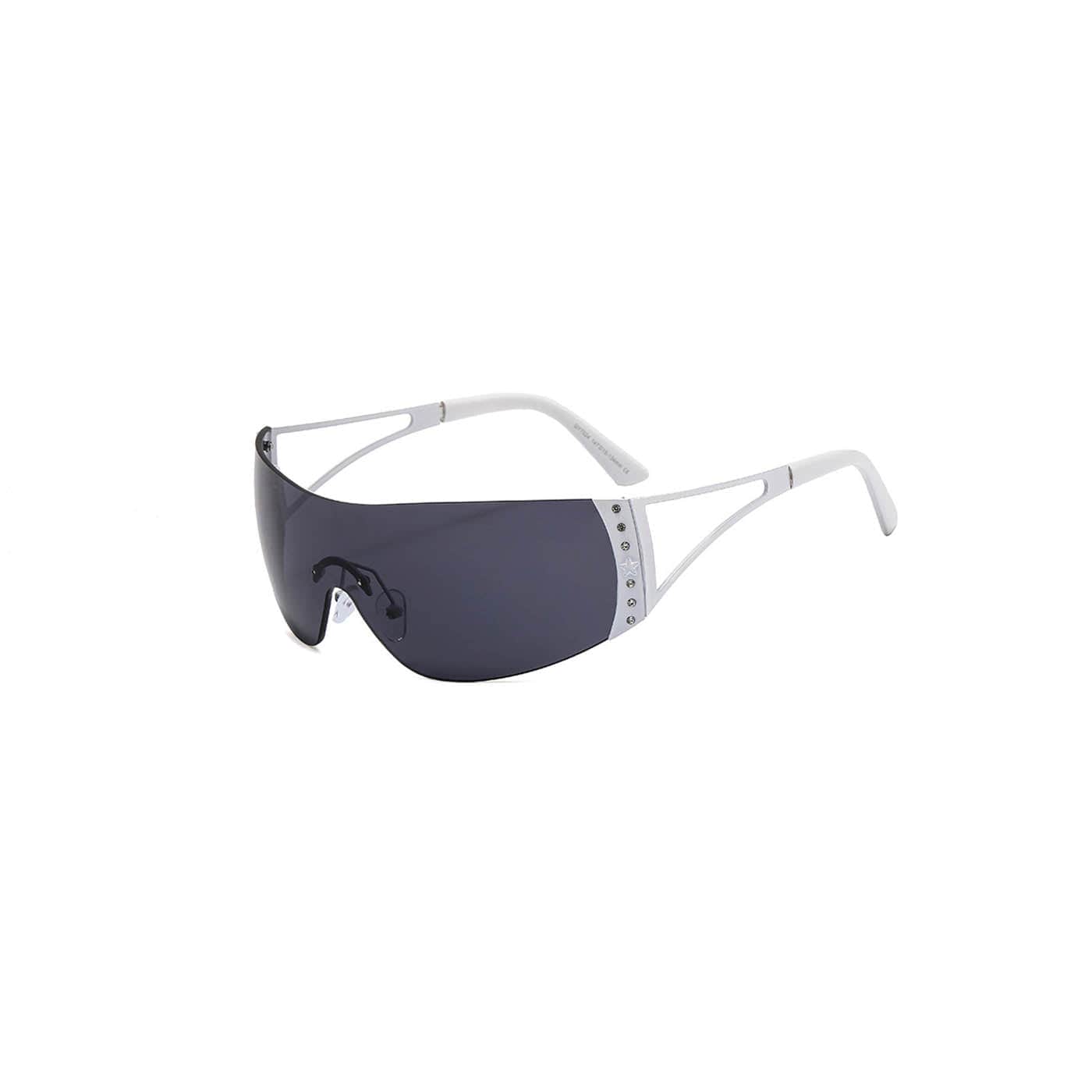 DAMAGE ASIA OPTICALS Rhinestone Frameless Sunglasses