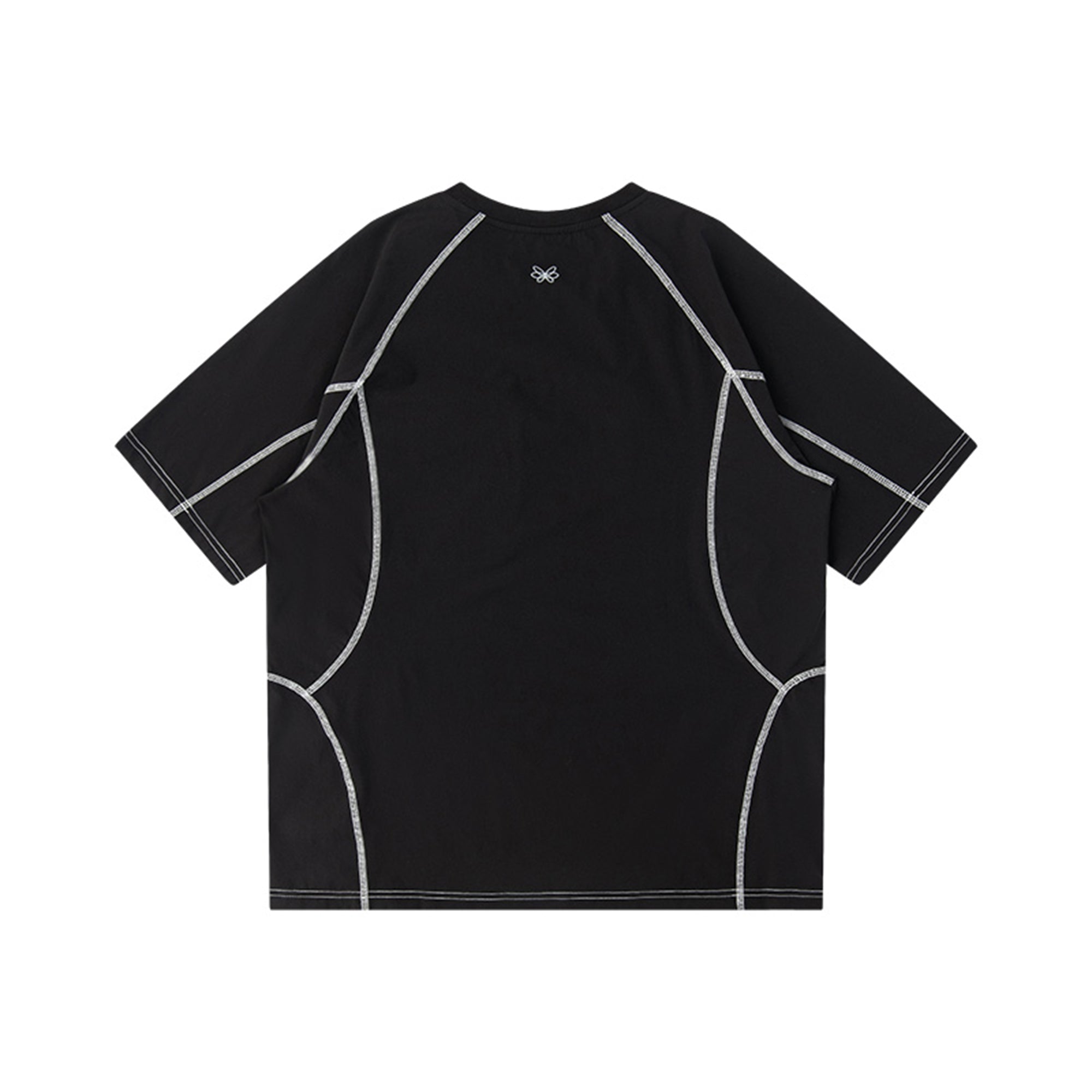 ENSHADOWER Modern Contour Stitches Pocket T-Shirt