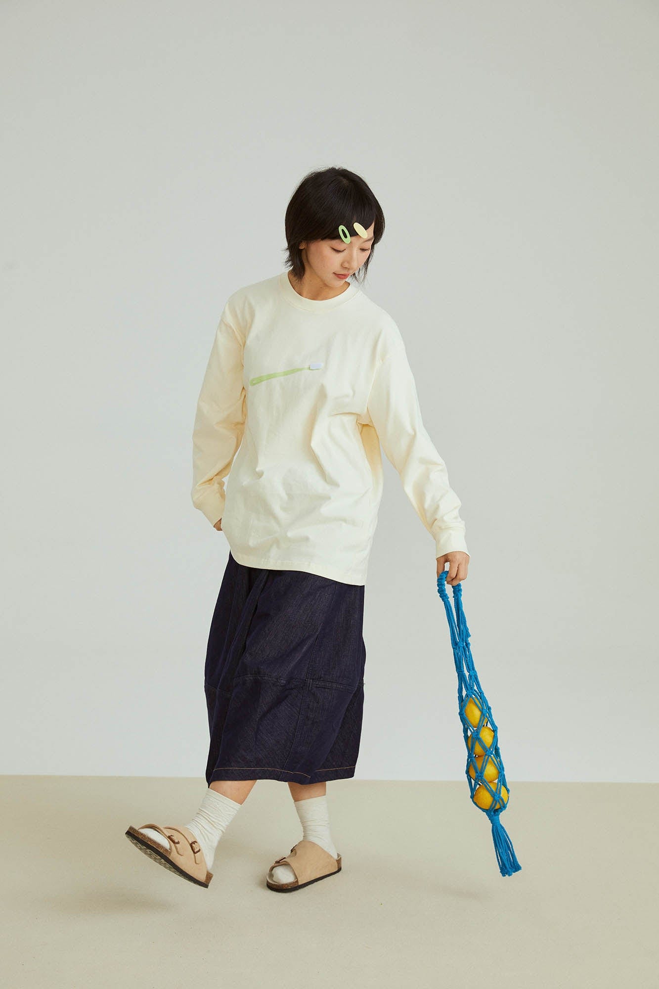 ONADAILYBASIS Toothbrush & Toothpaste Graphic Long-Sleeve Tee