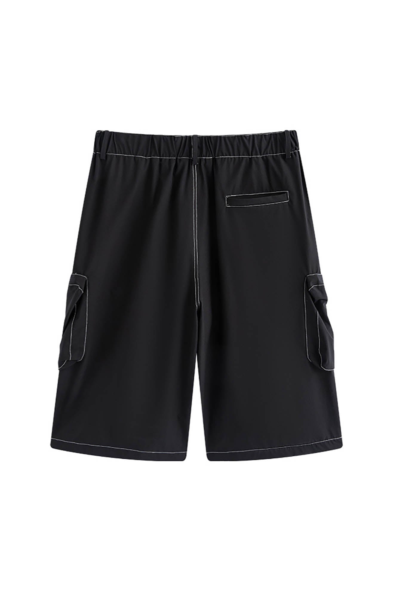 ENSHADOWER Stitched Multi-Pocket Cargo Shorts