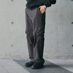 ENSHADOWER Modern Pleated Zipper Tactical Cargo