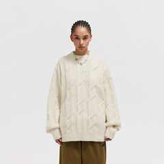 BONELESS Jacquard Knitted Sweater