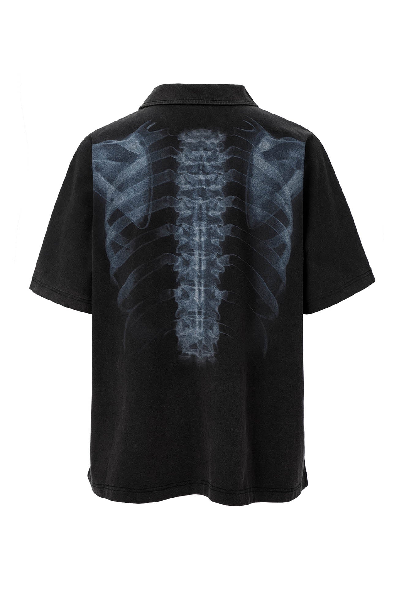F2CE Distressed X-Ray Polo T-Shirt