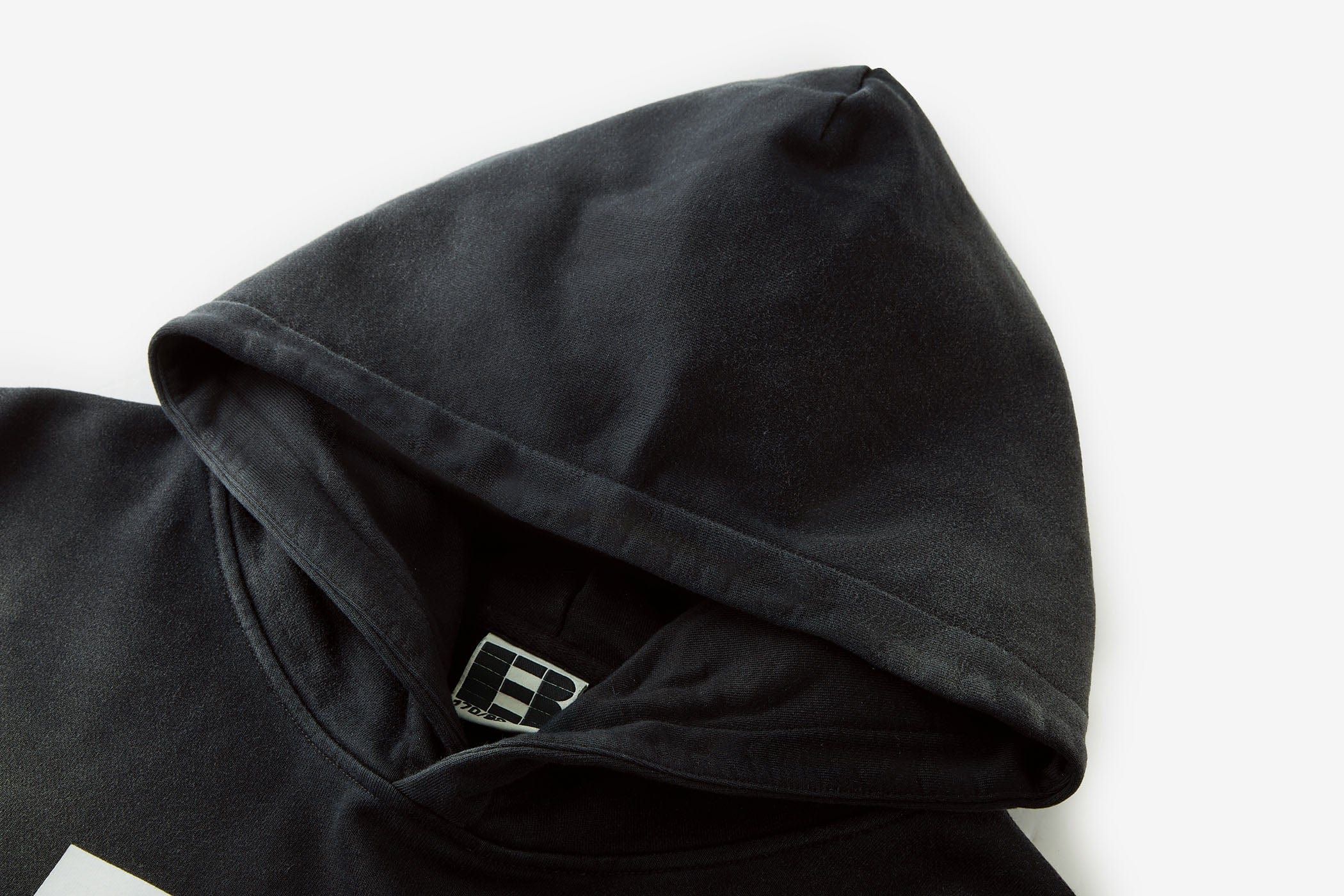 BONELESS Slogan Logo Washed Hoodie