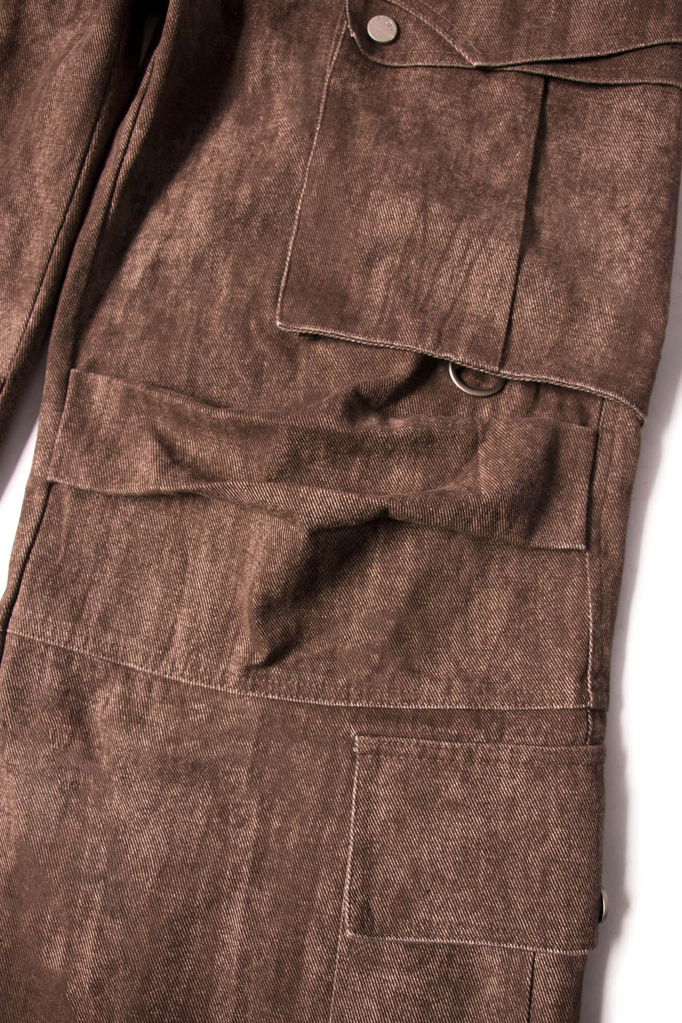 RELABEL Tie-Dye Multi-Pocket Pleated Straps Cargo