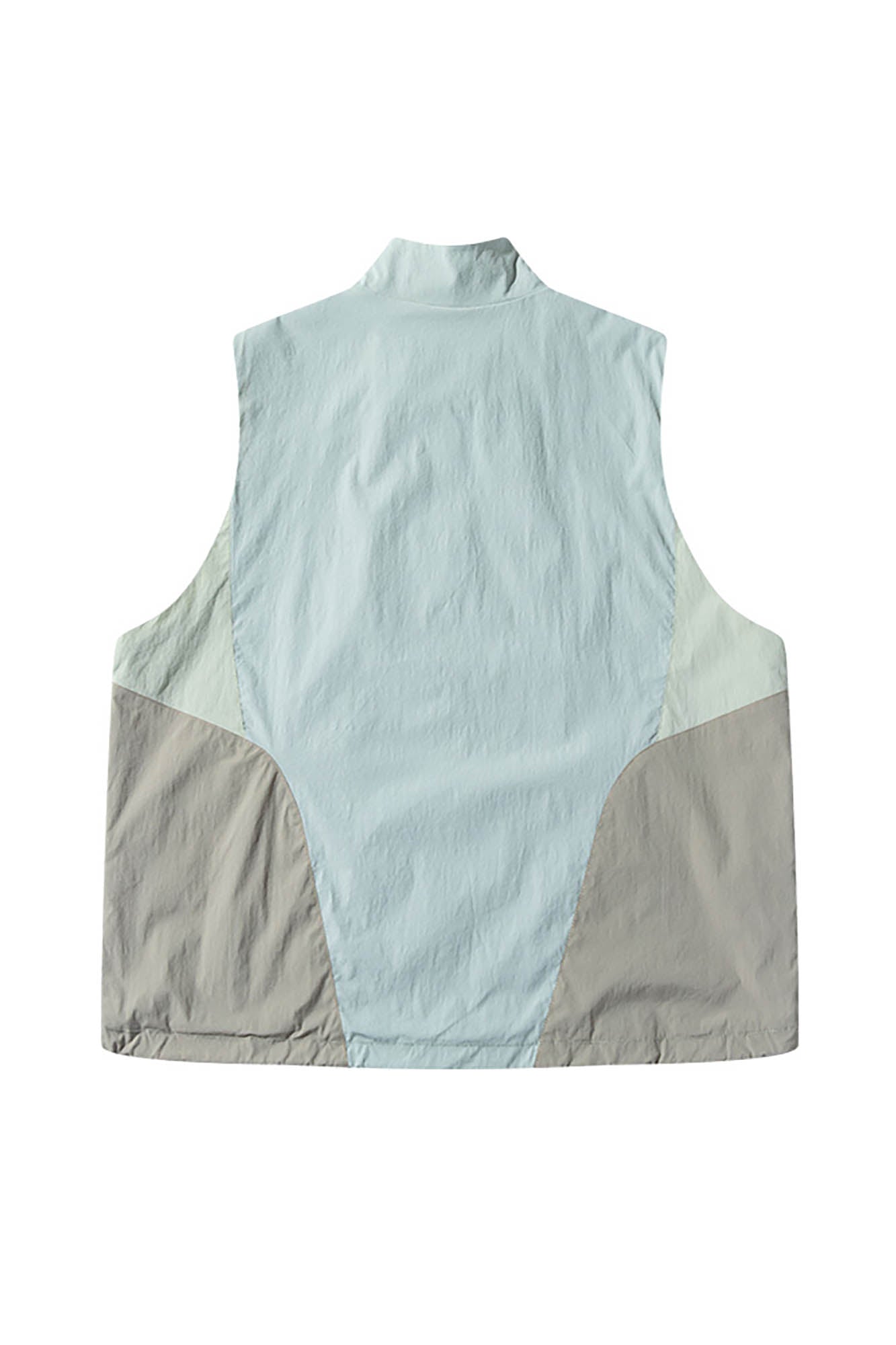 ENSHADOWER Contrast Arc Spliced Drawstring Vest
