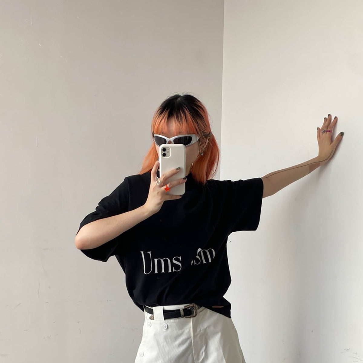 UMAMIISM Essential Oversized LOGO T-Shirt (Only Size L Left)