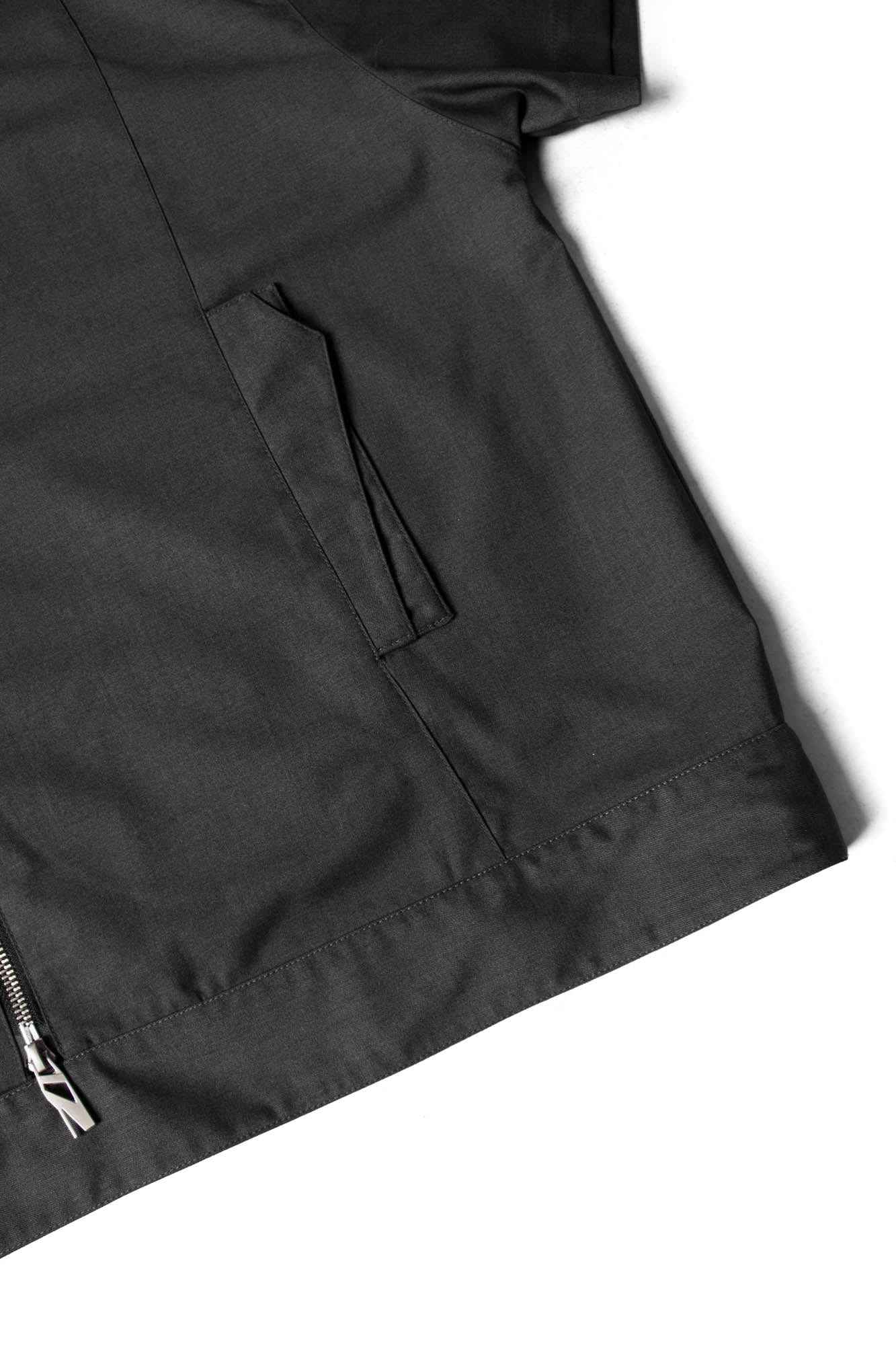 RELABEL Utility Stand Collar Half-Sleeve Jacket