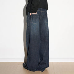 49PERCENT Modern Washed Rivet Straight-Leg Jeans