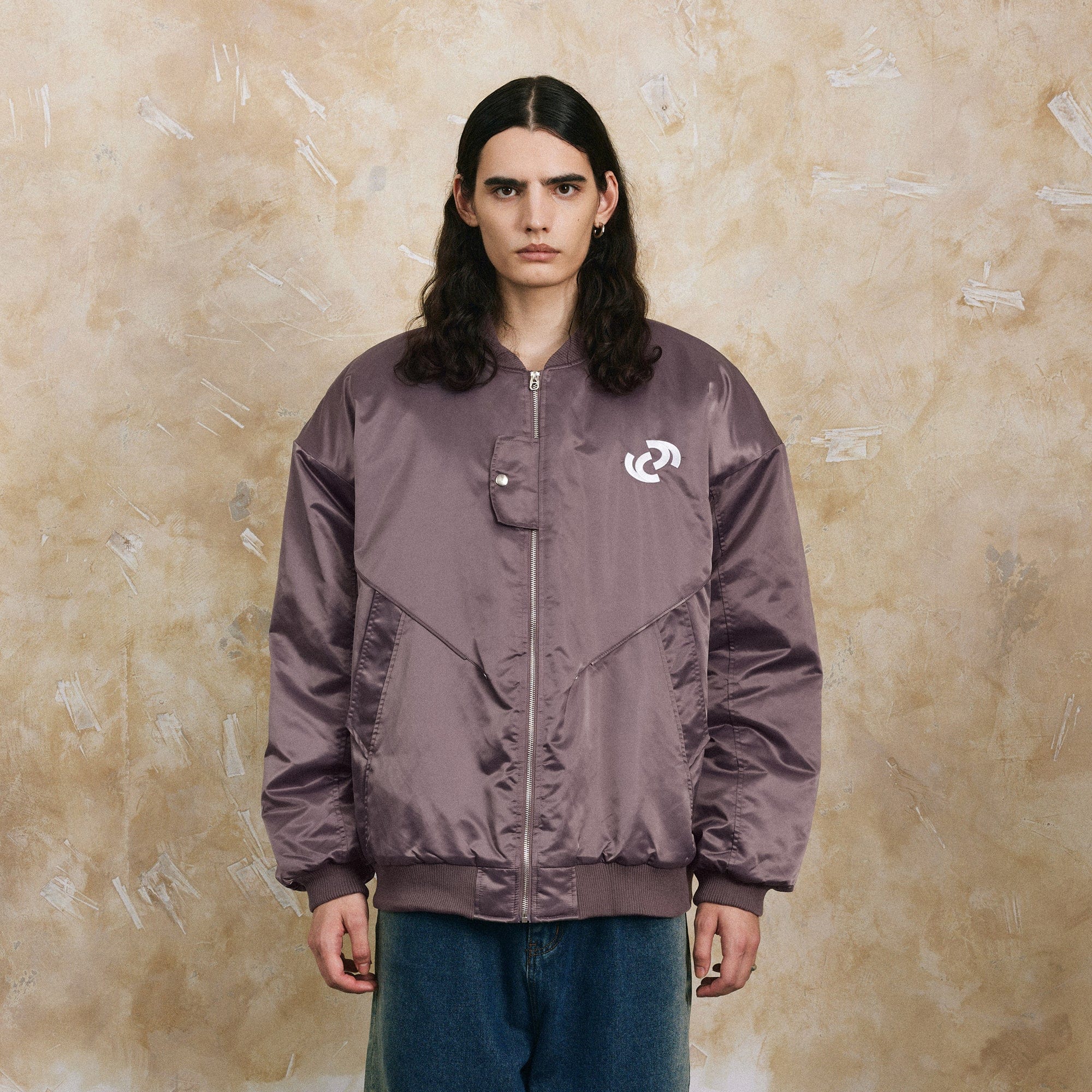 OVDY Modern Big-pocket Cotton-Padded Baseball Jacket