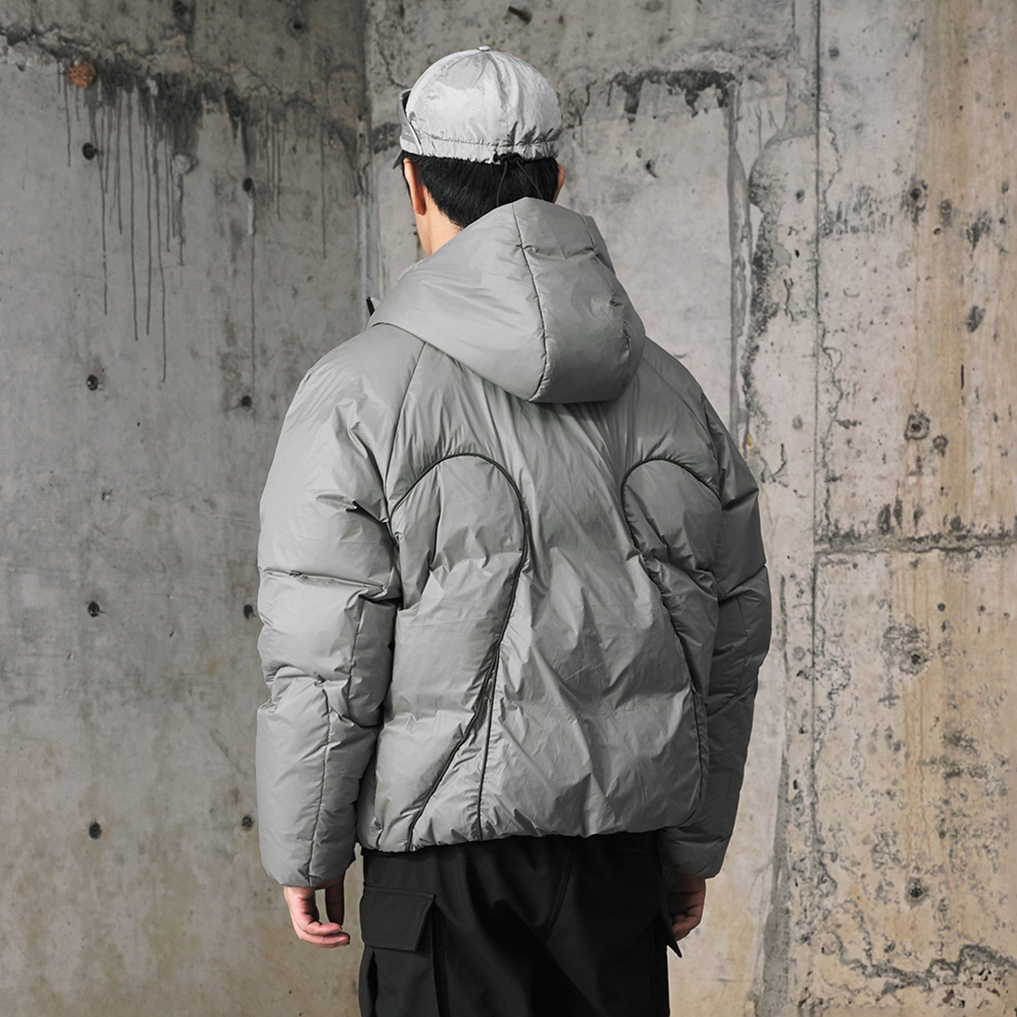 ENSHADOWER Alien Quilted Line Down Jacket