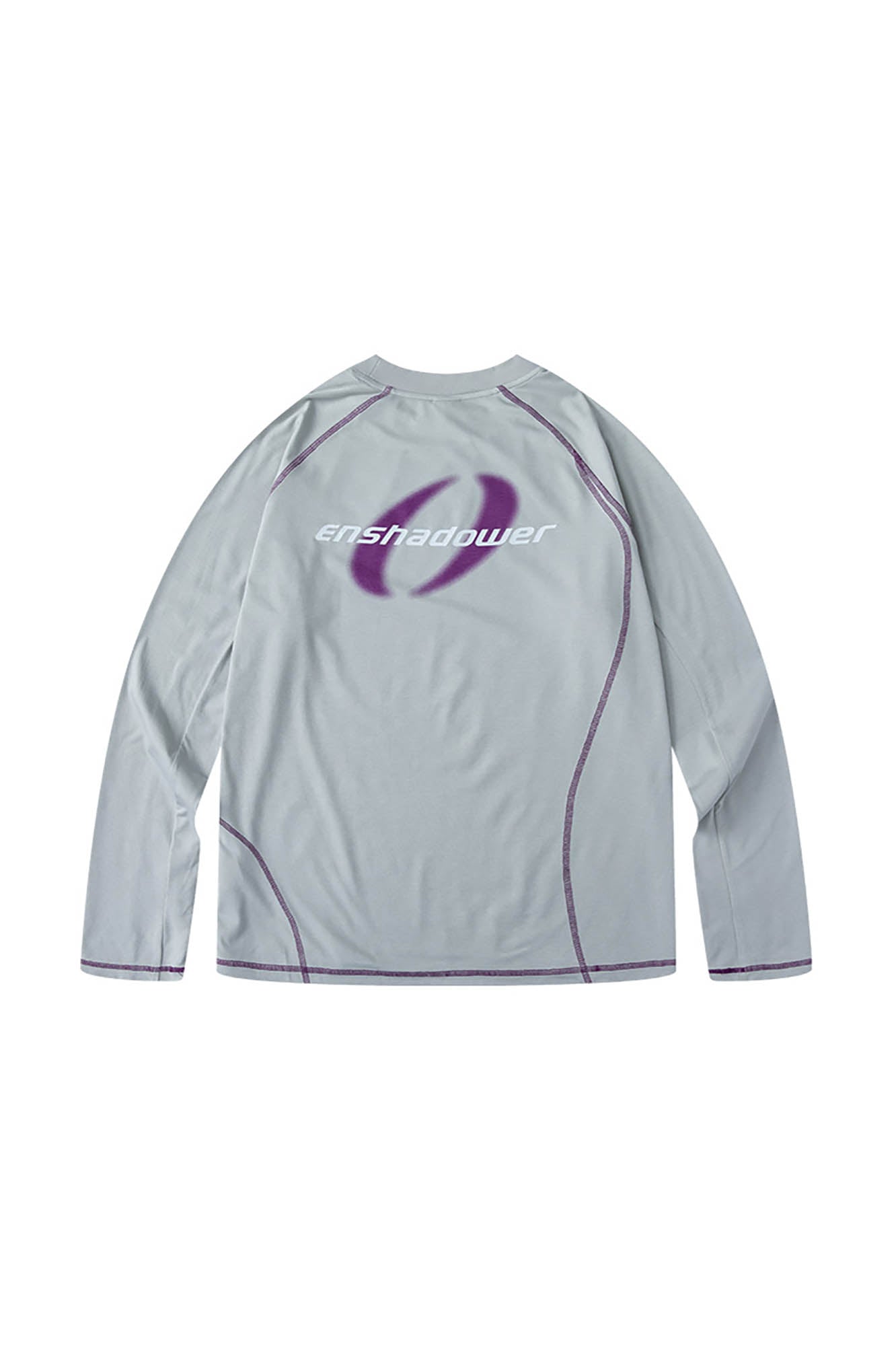 ENSHADOWER Asymmetrical Stitch Quick-Dry Long-Sleeve Tee