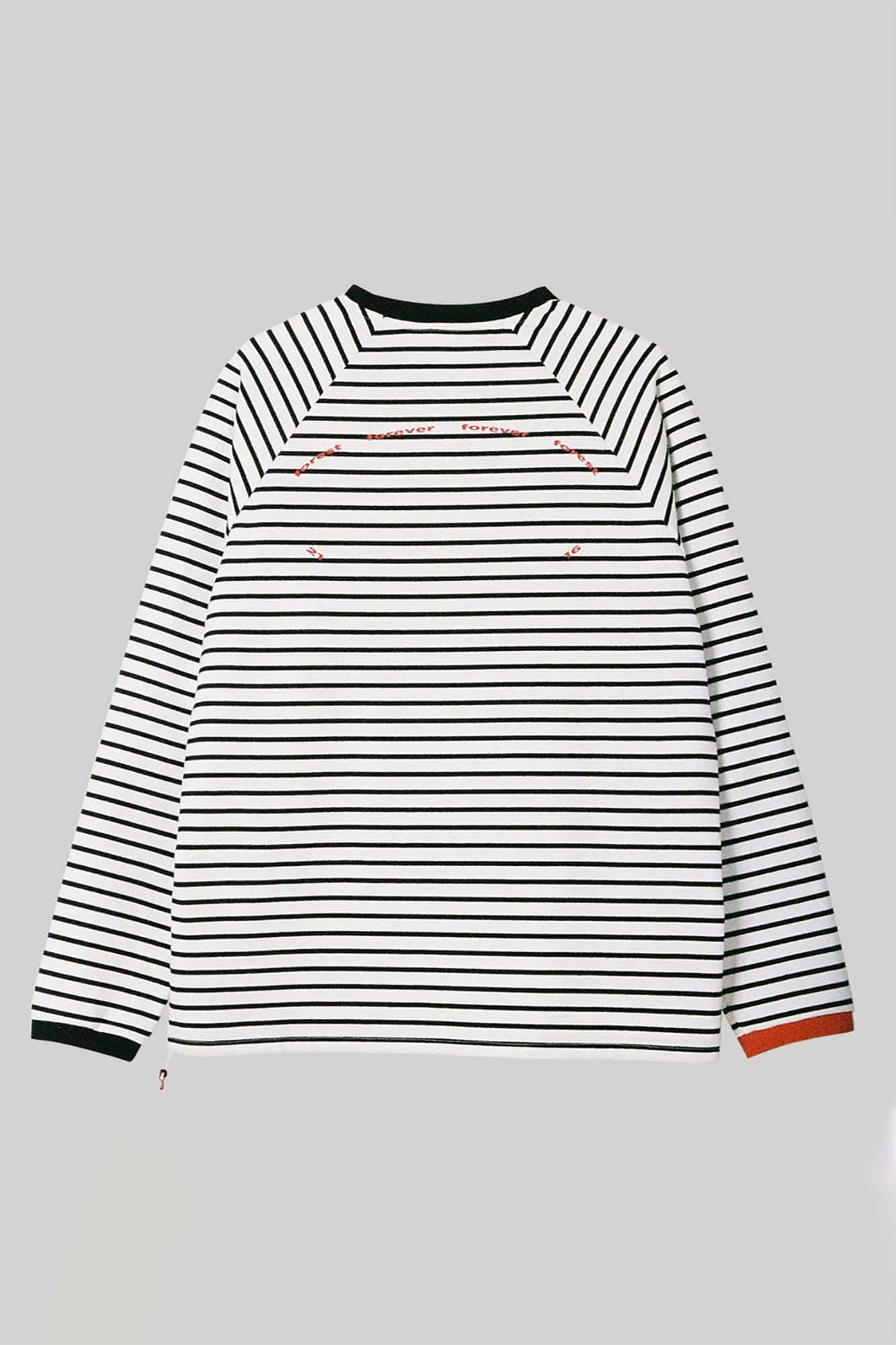 URBAN+FOREST Striped Raglan Long-Sleeve Tee