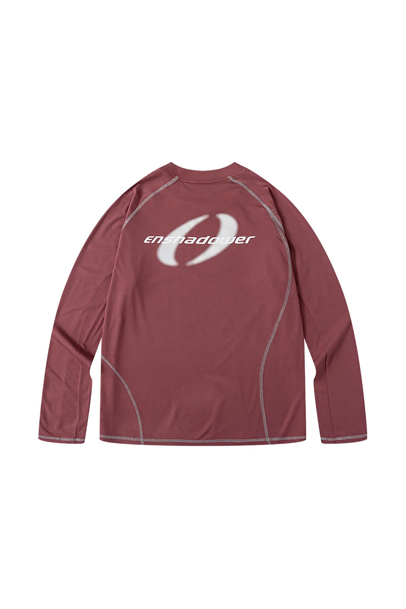 ENSHADOWER Asymmetrical Stitch Quick-Dry Long-Sleeve Tee