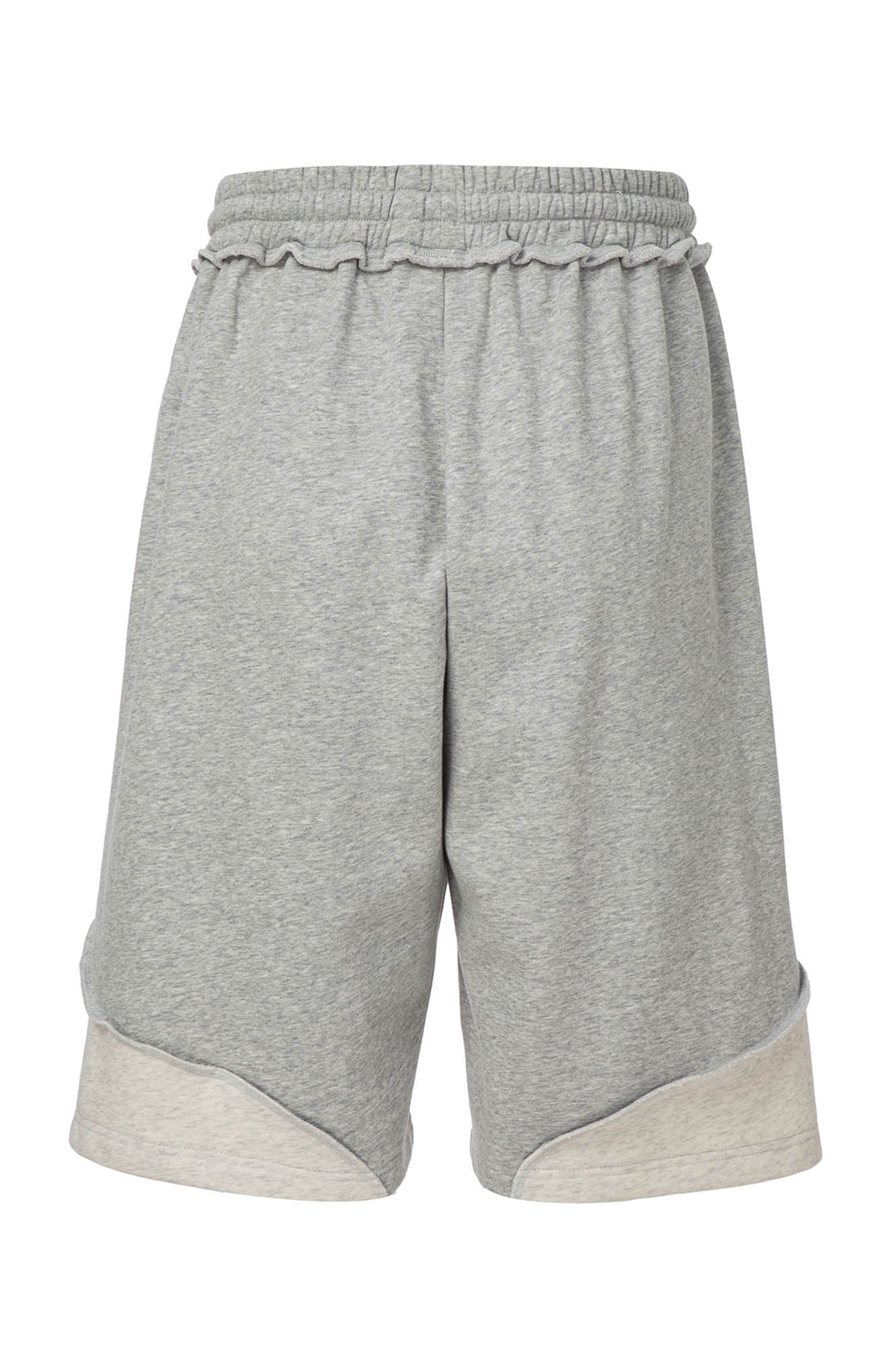 F2CE Curved Spliced Contrast Shorts