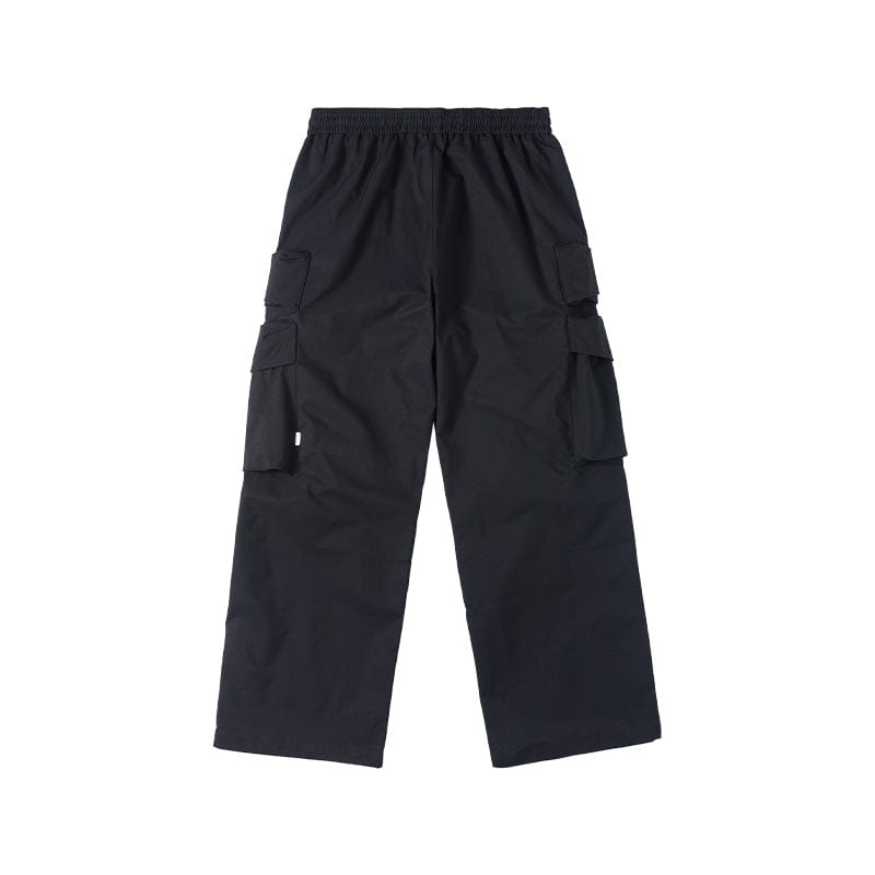 ENSHADOWER Big Pockets Crinkled Oversized Cargo Pants