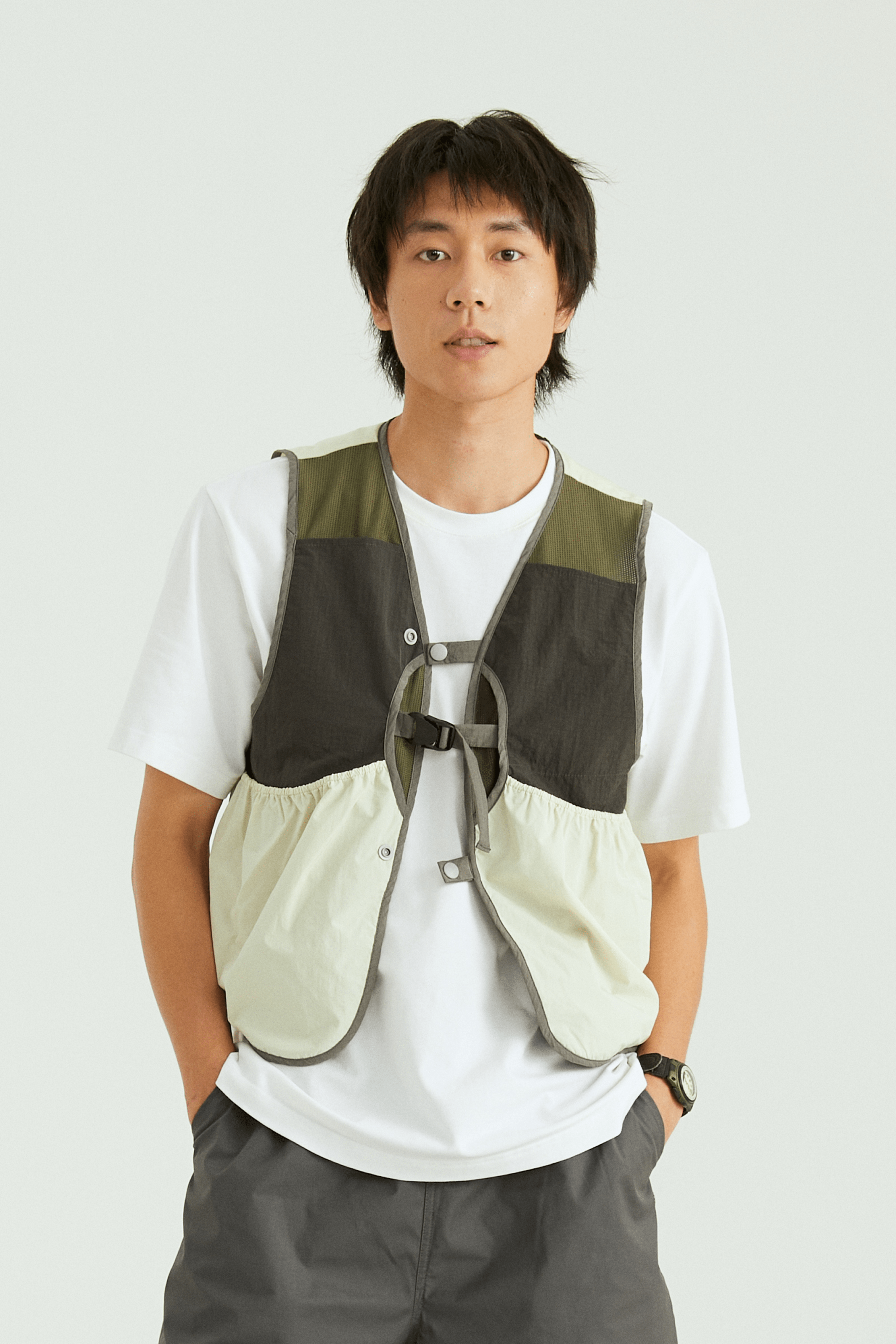 ONADAILYBASIS Trail Water-Repellent Contrast Utility Vest