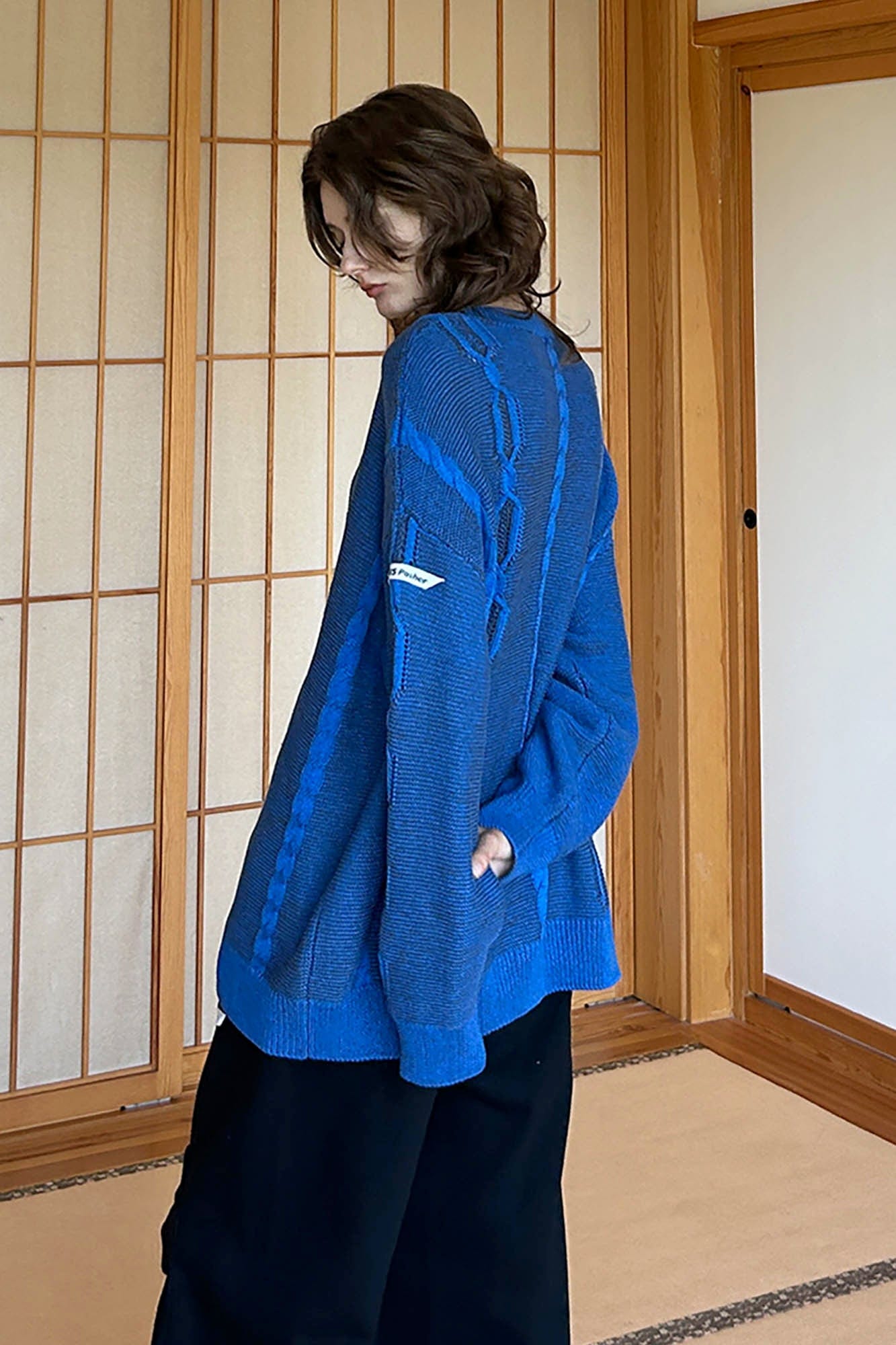 MIICHOUS Helsinki Oversized Cable Sweater