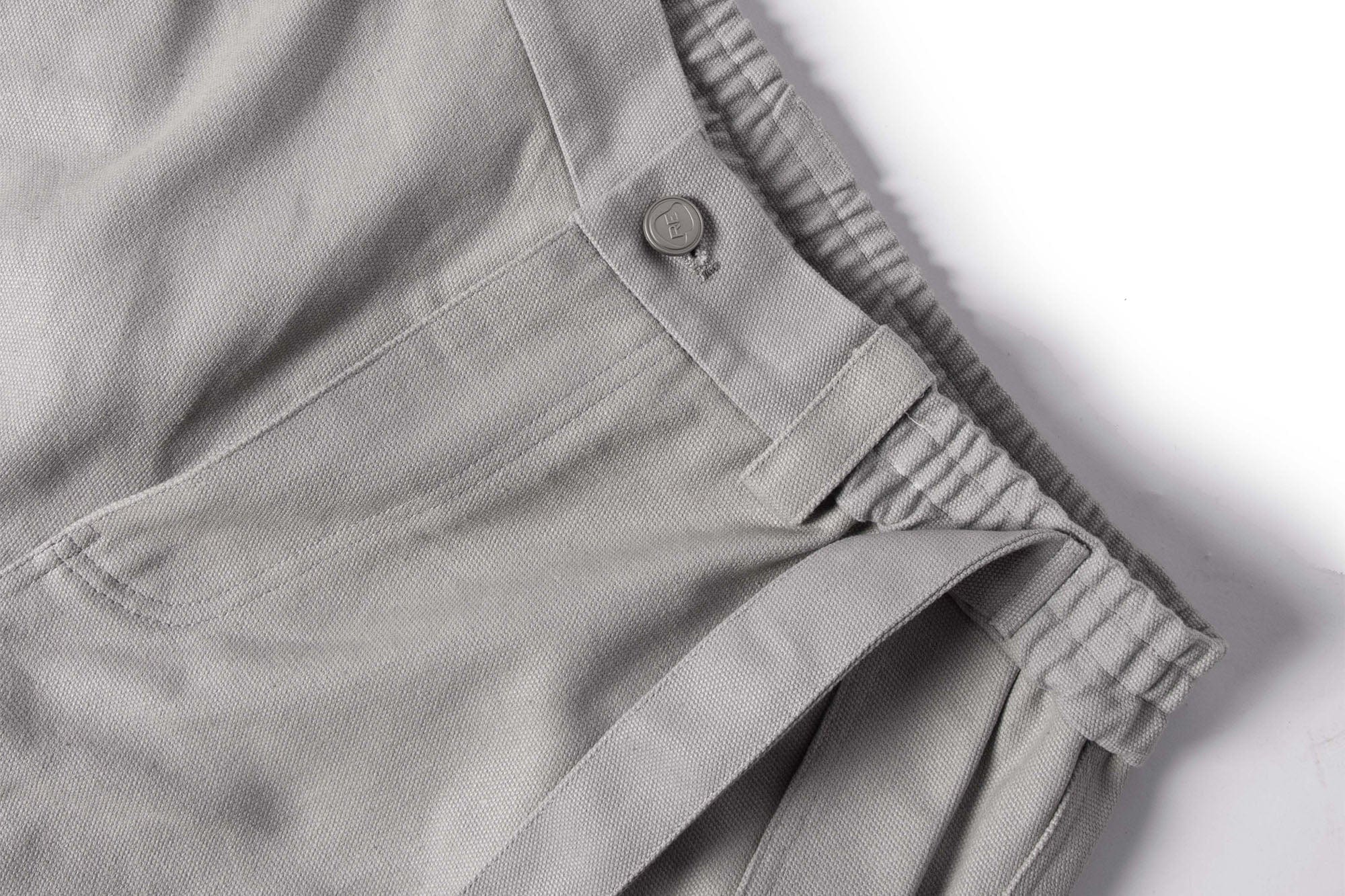 RELABEL Multi-Pocket Oversized Workwear Cargo Pants Gray