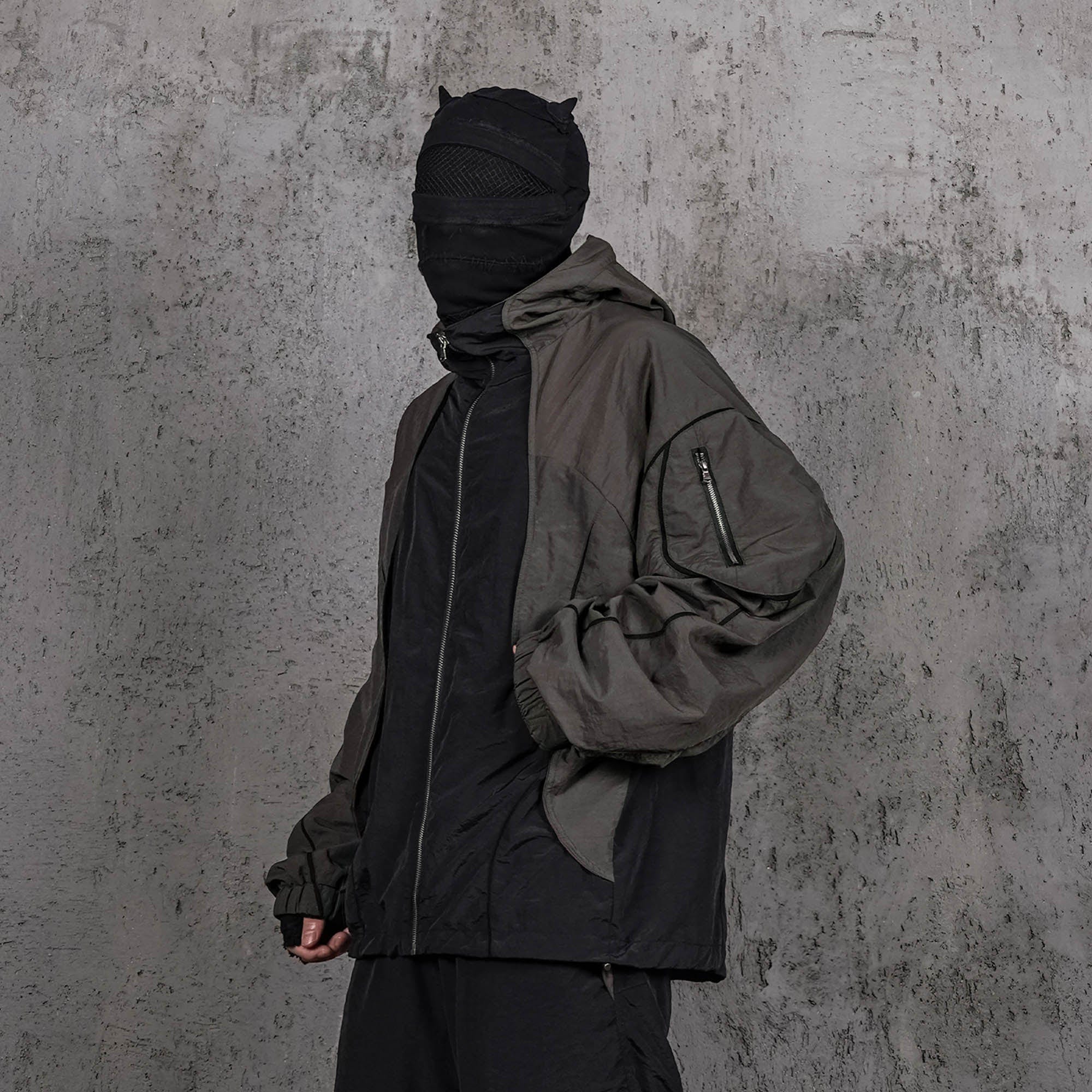 UNDERWATER Wasteland Deconstructed Windbreaker
