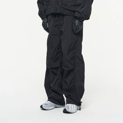 RELABEL Drawstring Pleated Wide-Leg Pants