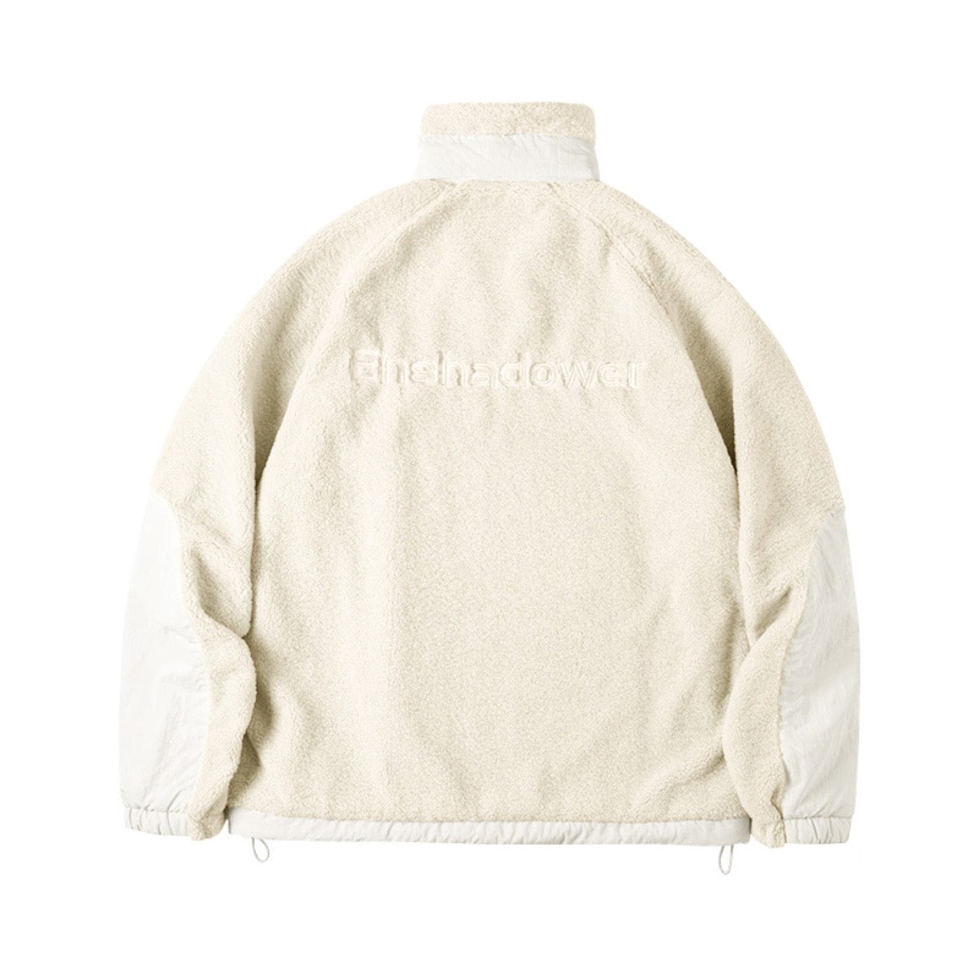 ENSHADOWER Spliced High-Collar Fleece Jacket