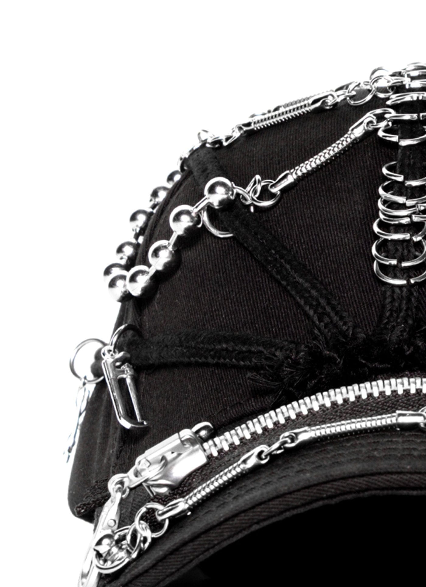 INSIDE OUT Metal String Zip Dreadlock Cap