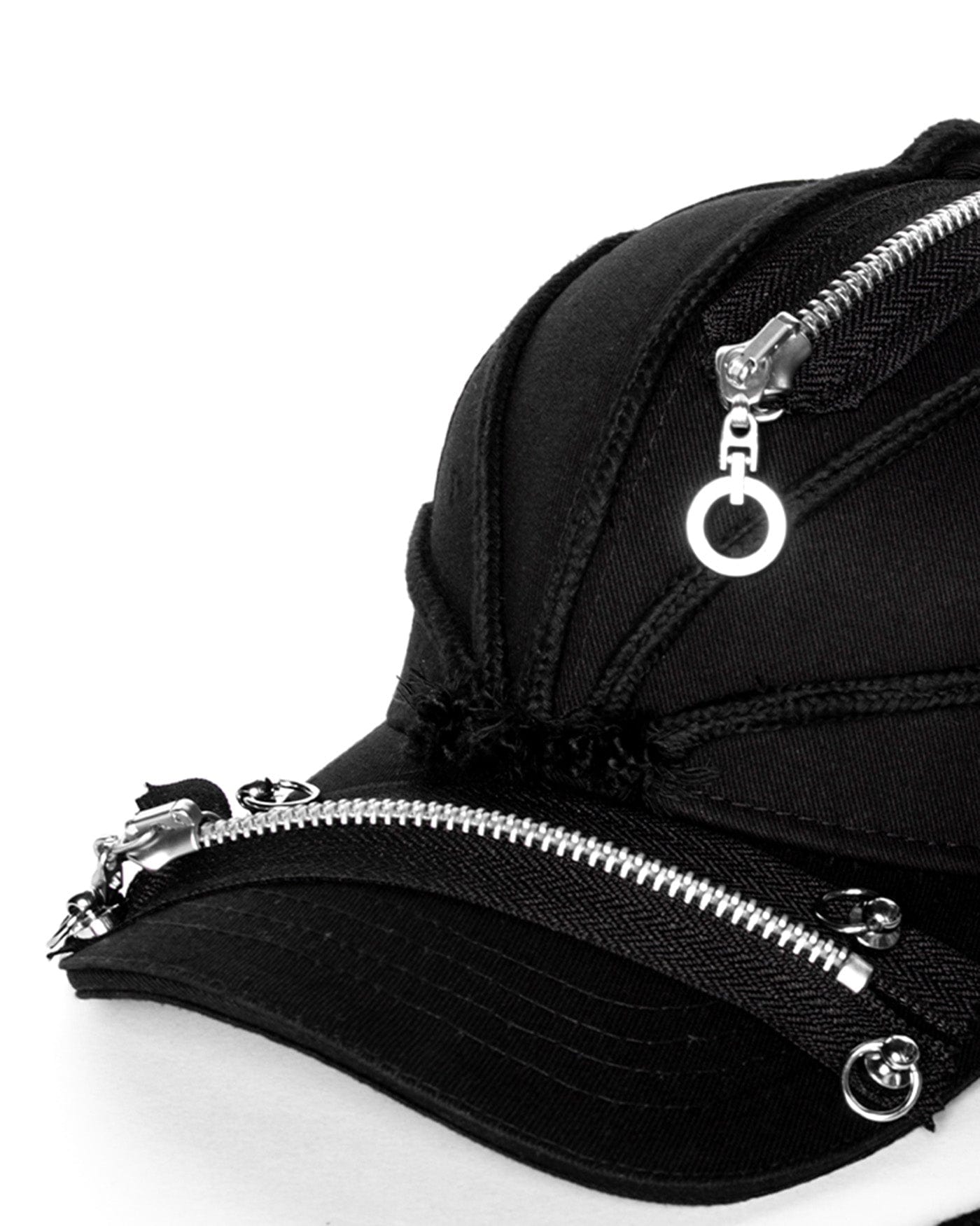 INSIDE OUT Multi-Zipper Dreadlock Cap