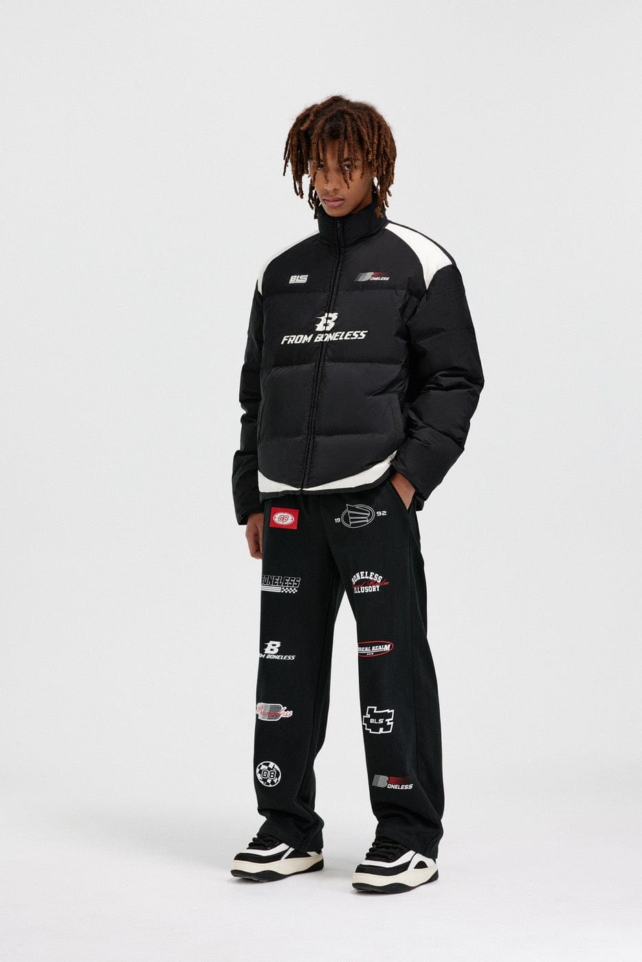 BONELESS Racing Logo Sweatpants