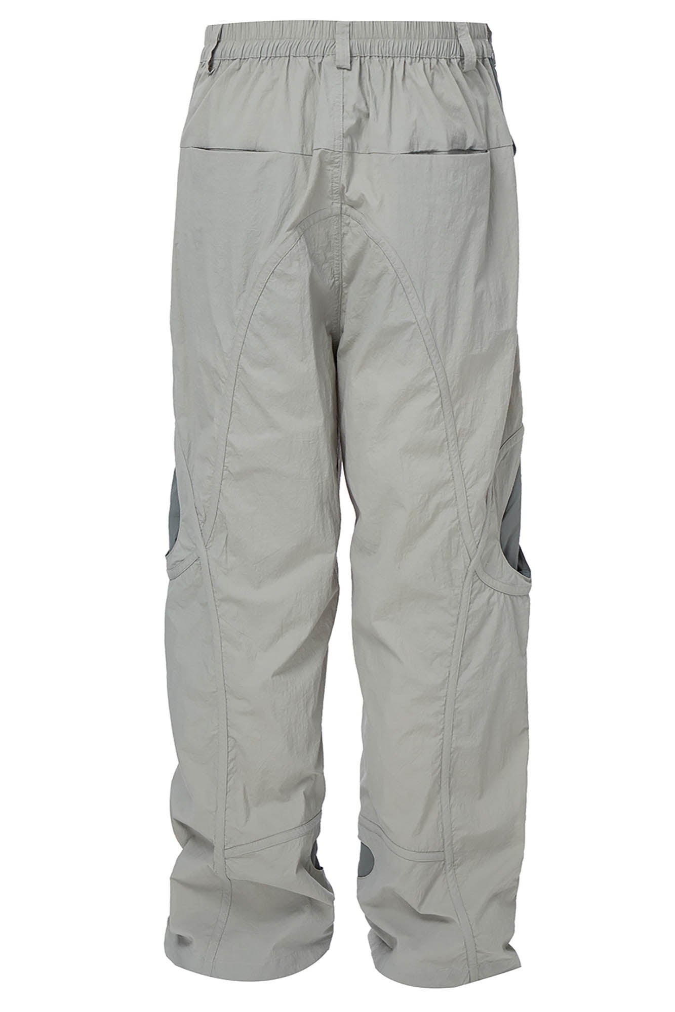 F2CE Curved Spliced Layered Tech Pants