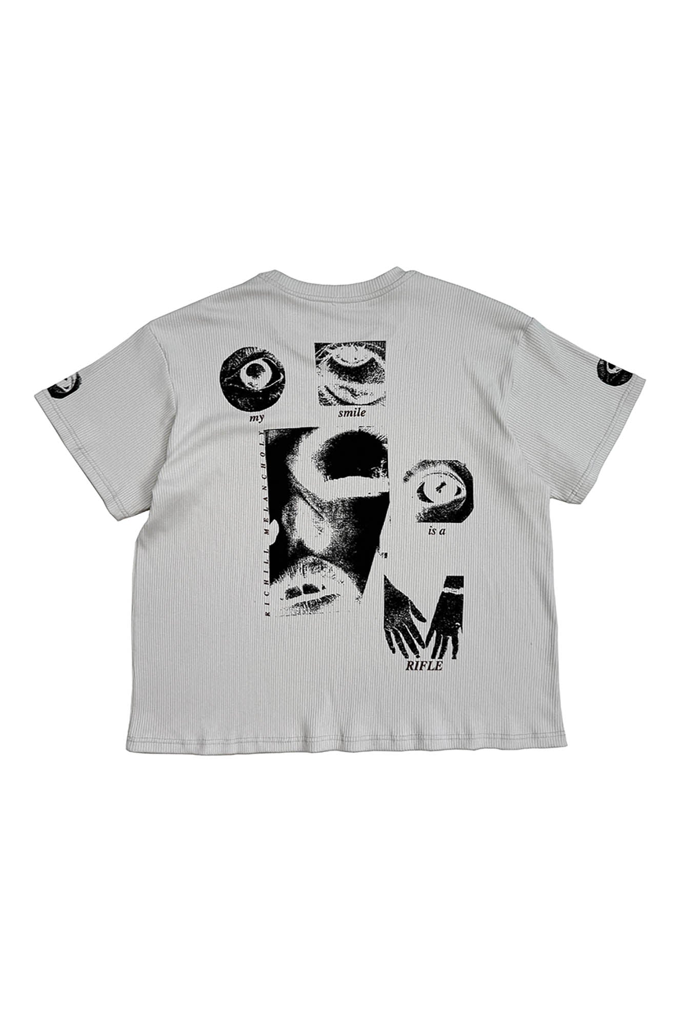 RICHILL My Smile ls A Rifle Ribbed T-Shirt