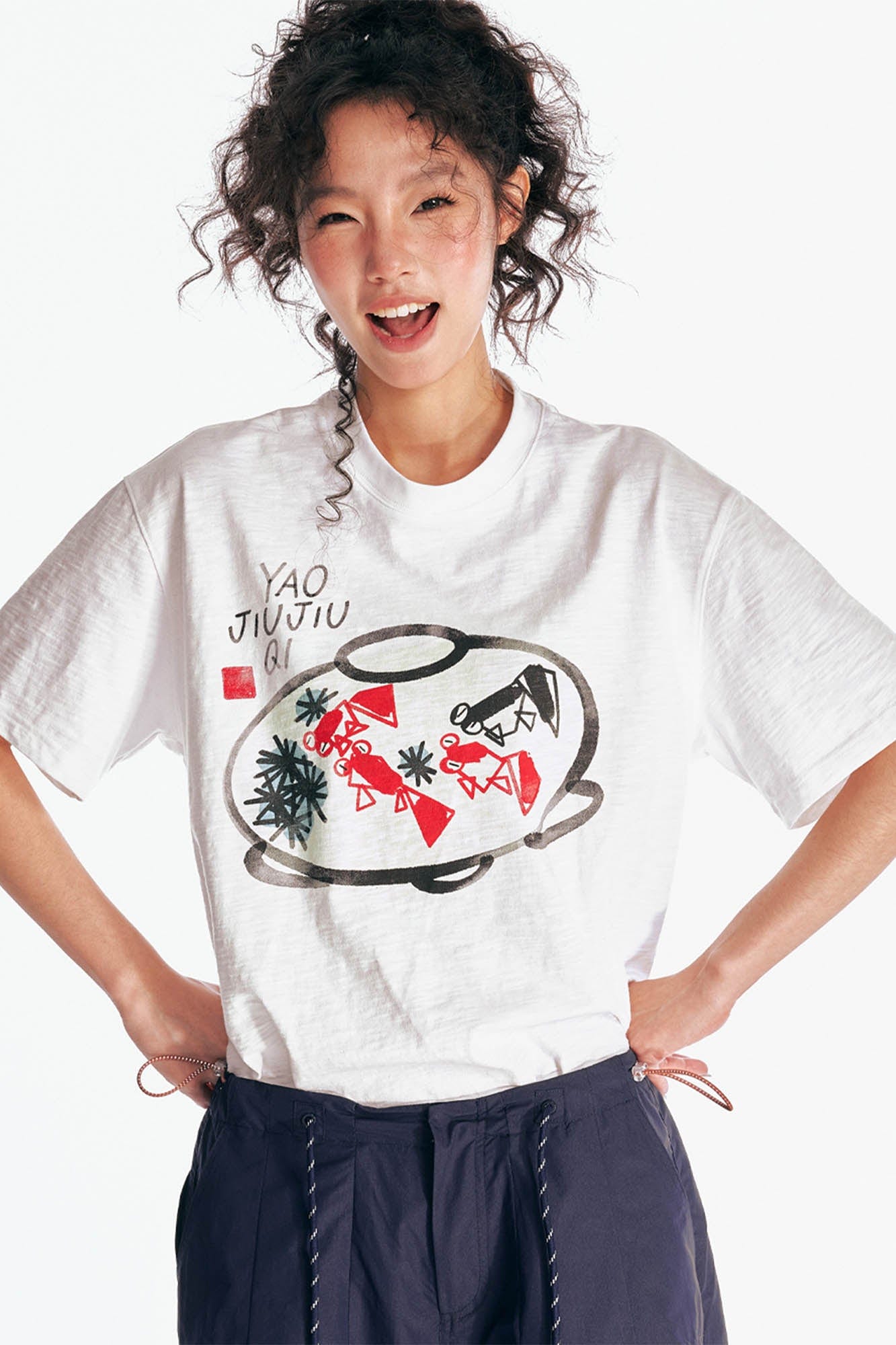 1997 POSTOFFICE Ink Goldfish T-Shirt