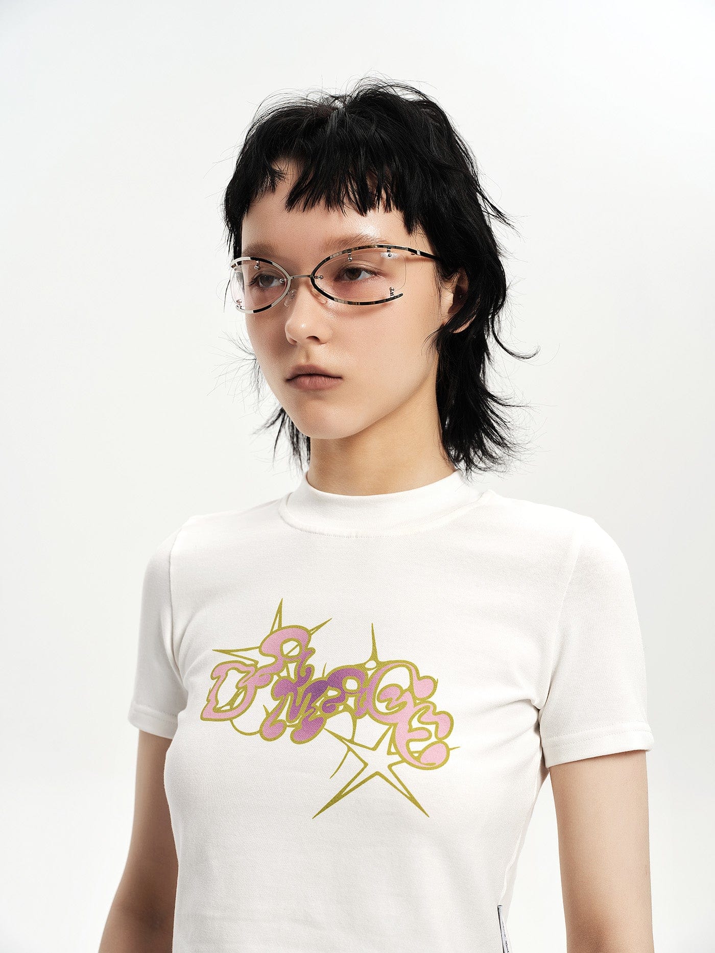 DAMAGE ASIA OPTICALS Semi-open Frame Sunglasses