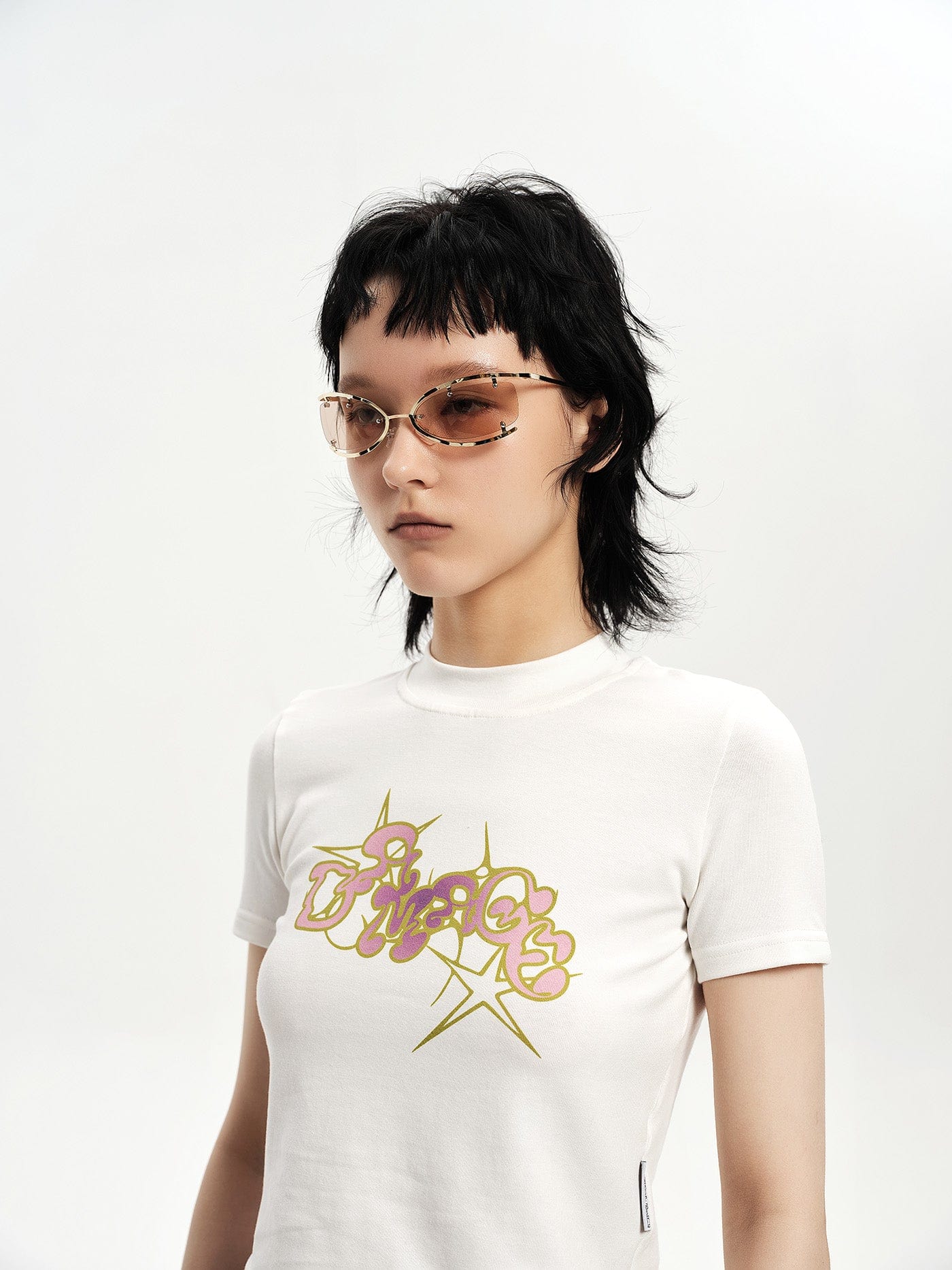 DAMAGE ASIA OPTICALS Semi-open Frame Sunglasses