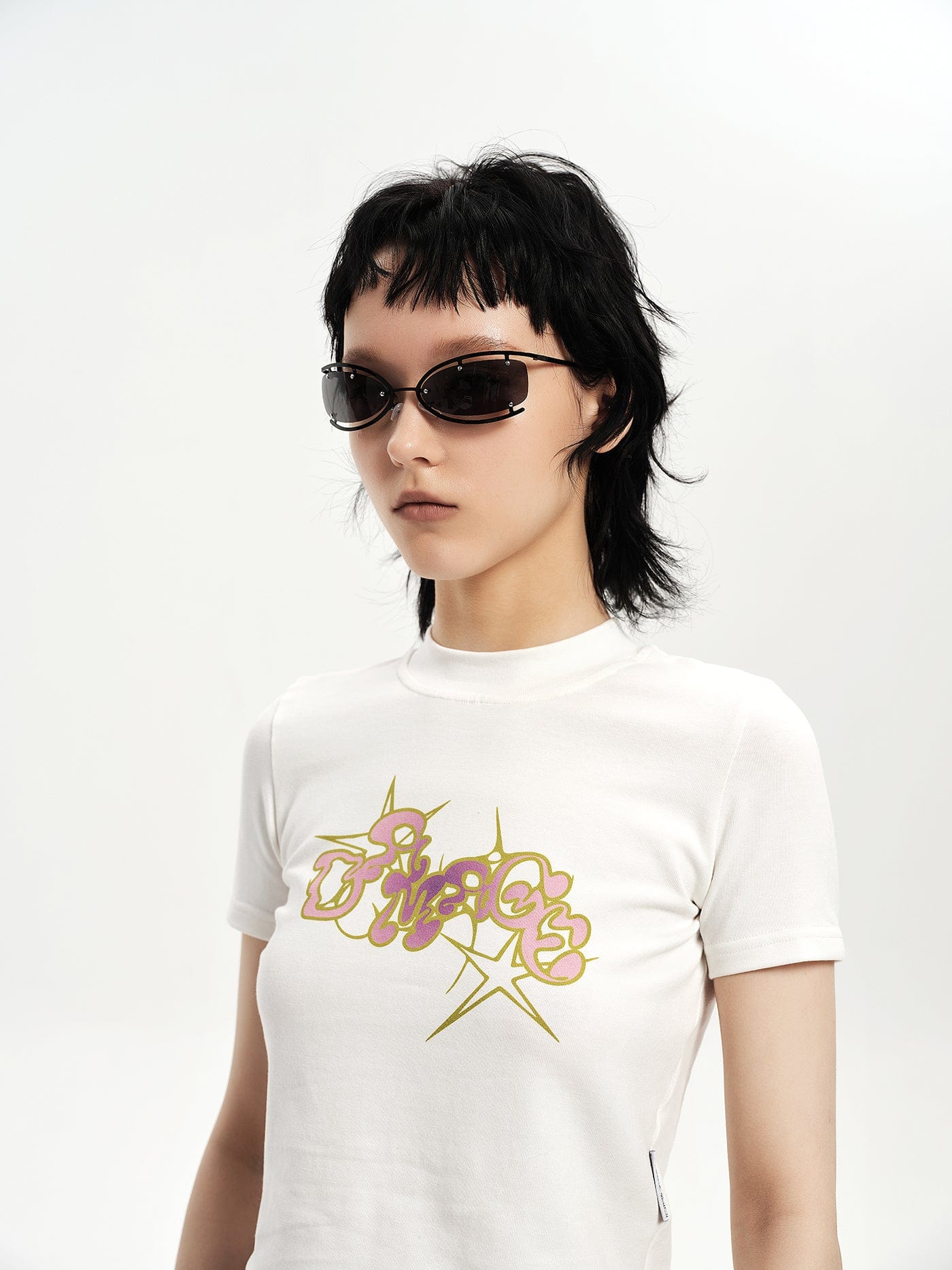 DAMAGE ASIA OPTICALS Semi-open Frame Sunglasses