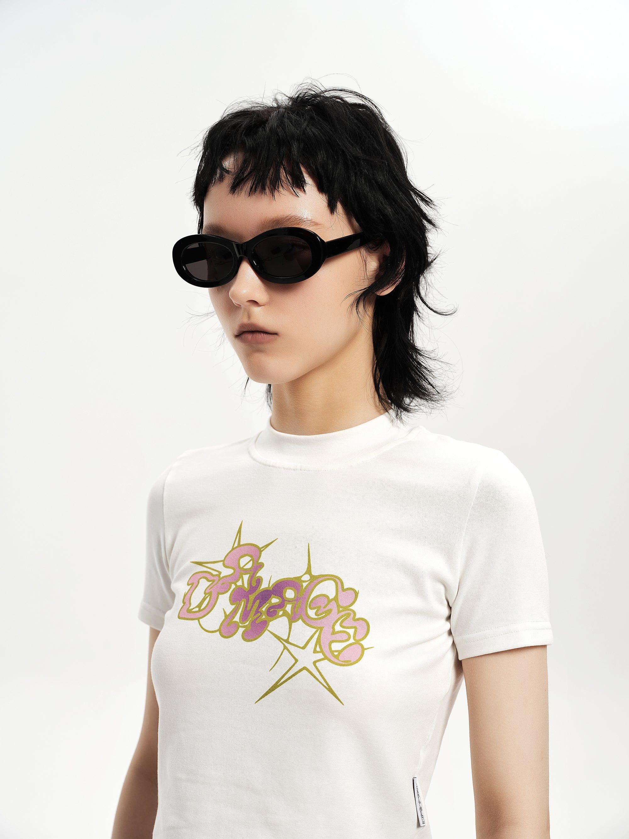 DAMAGE ASIA OPTICALS The Oval Sunglasses