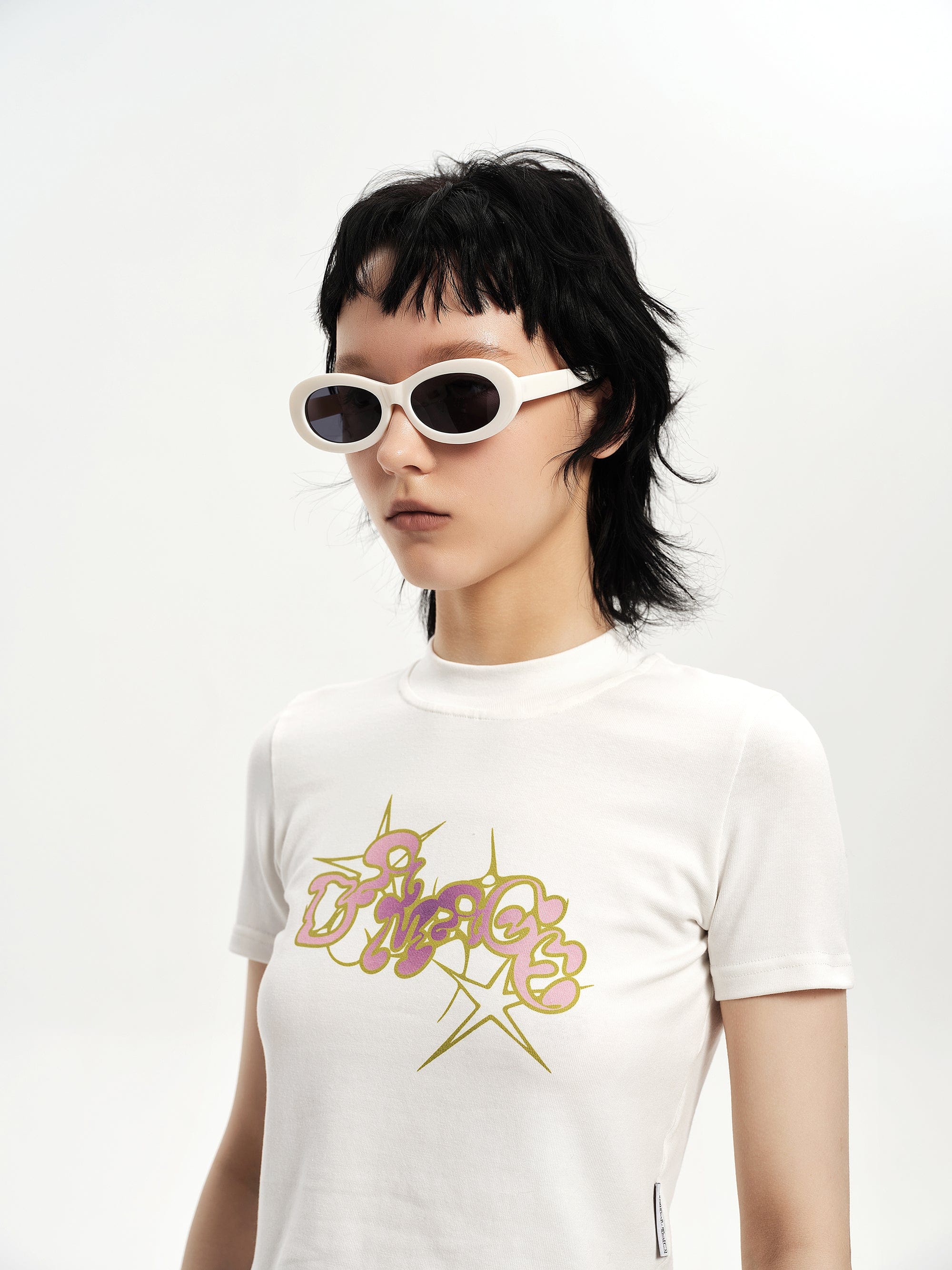 DAMAGE ASIA OPTICALS The Oval Sunglasses