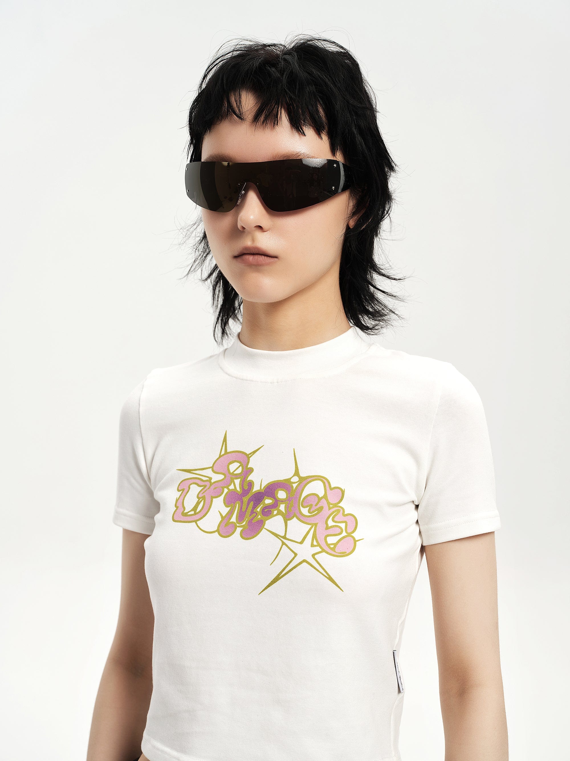 DAMAGE ASIA OPTICALS Frameless One-Piece Sunglasses