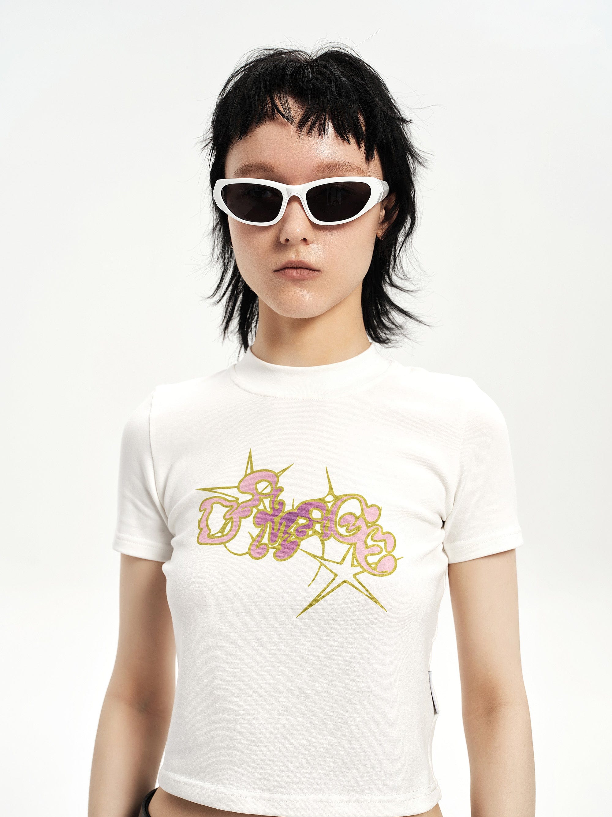 DAMAGE ASIA OPTICALS Essential Cat Eye Bold Frame Sunglasses