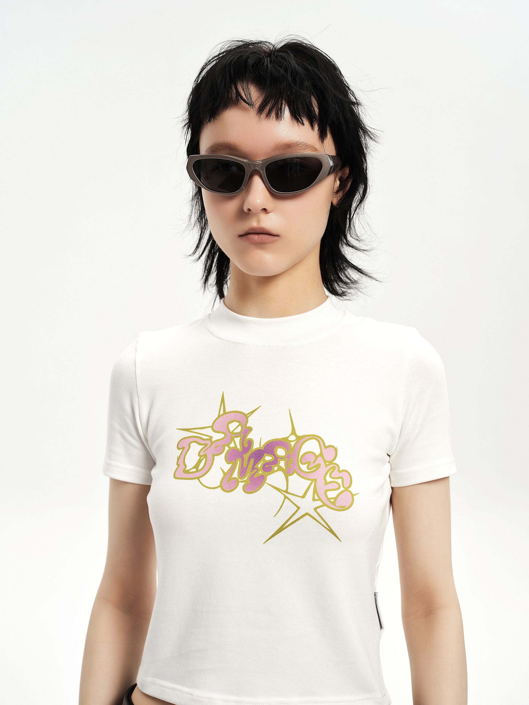DAMAGE ASIA OPTICALS Essential Cat Eye Bold Frame Sunglasses
