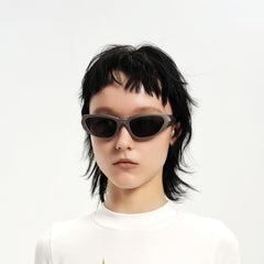 DAMAGE ASIA OPTICALS Essential Cat Eye Bold Frame Sunglasses