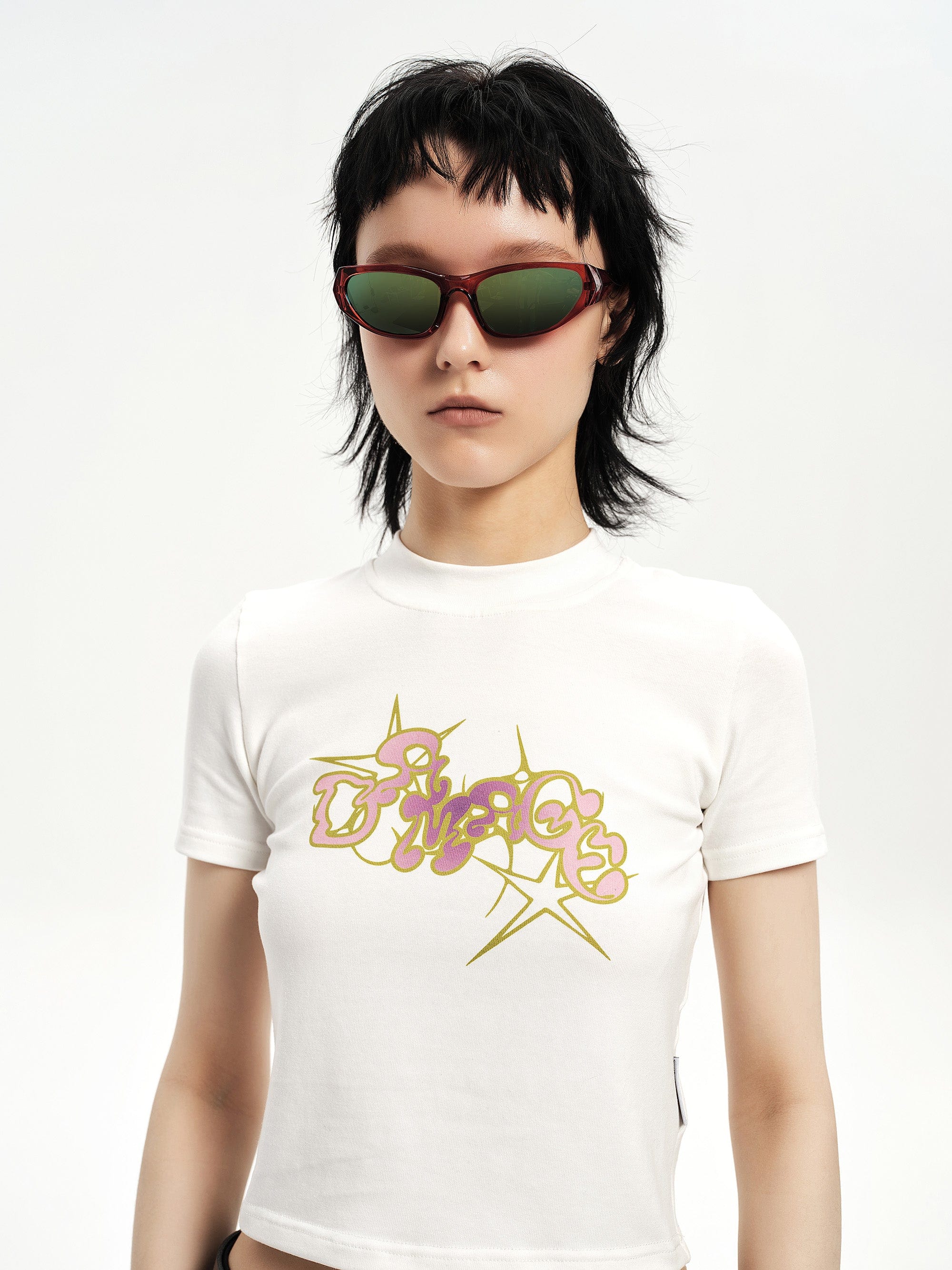 DAMAGE ASIA OPTICALS Essential Cat Eye Bold Frame Sunglasses