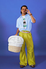 TRECLUB Vision your Success Pinstriped Half Shirt