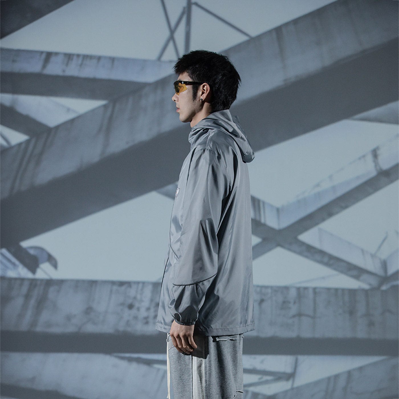 ENSHADOWER Modern Reflective Stripes Jacket