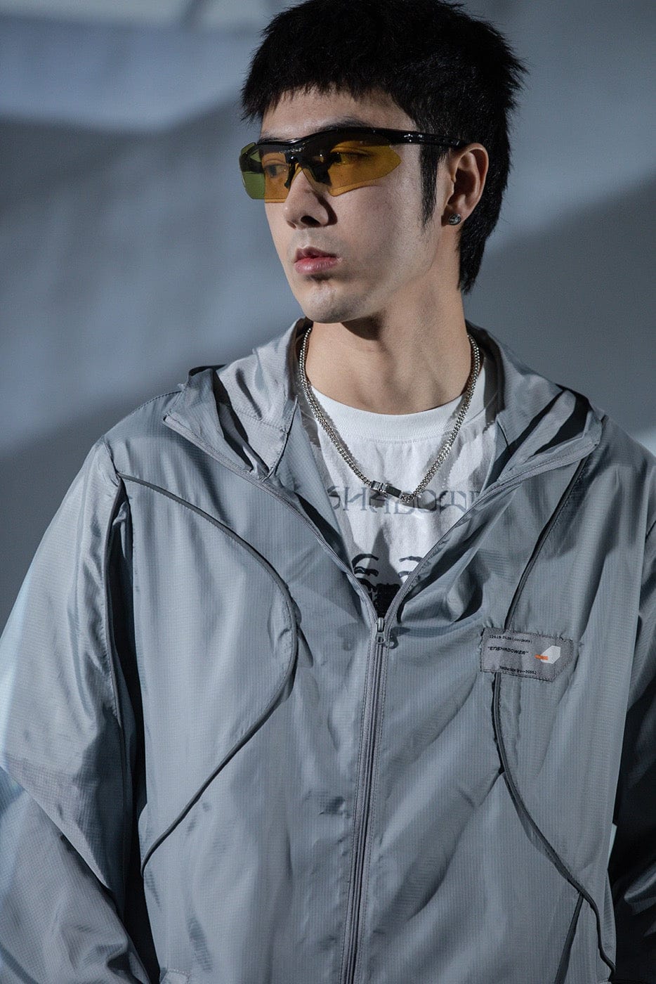 ENSHADOWER Modern Reflective Stripes Jacket